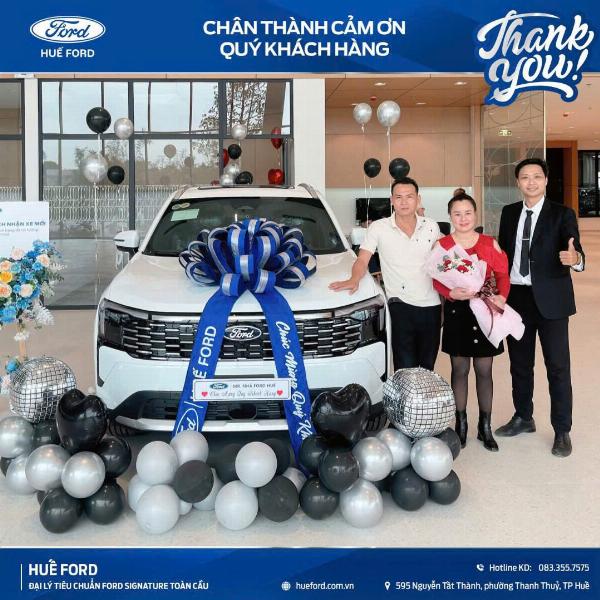Ford Huế doanh số 2025 tiếp tục tăng so với năm 2024
